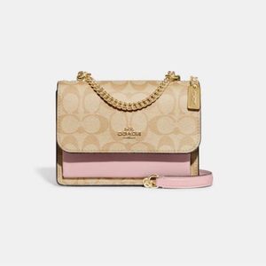 Pink Crossbody Coach purse